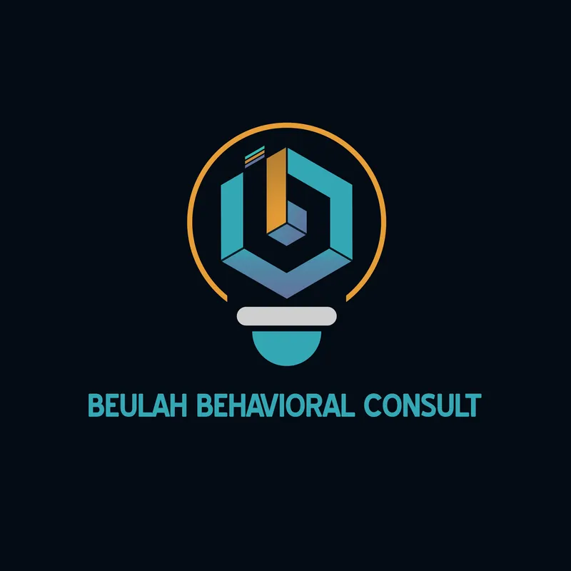 The Beulah Behavioral Consult logo on a dark background