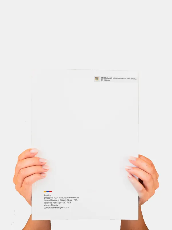 The consulate envelope