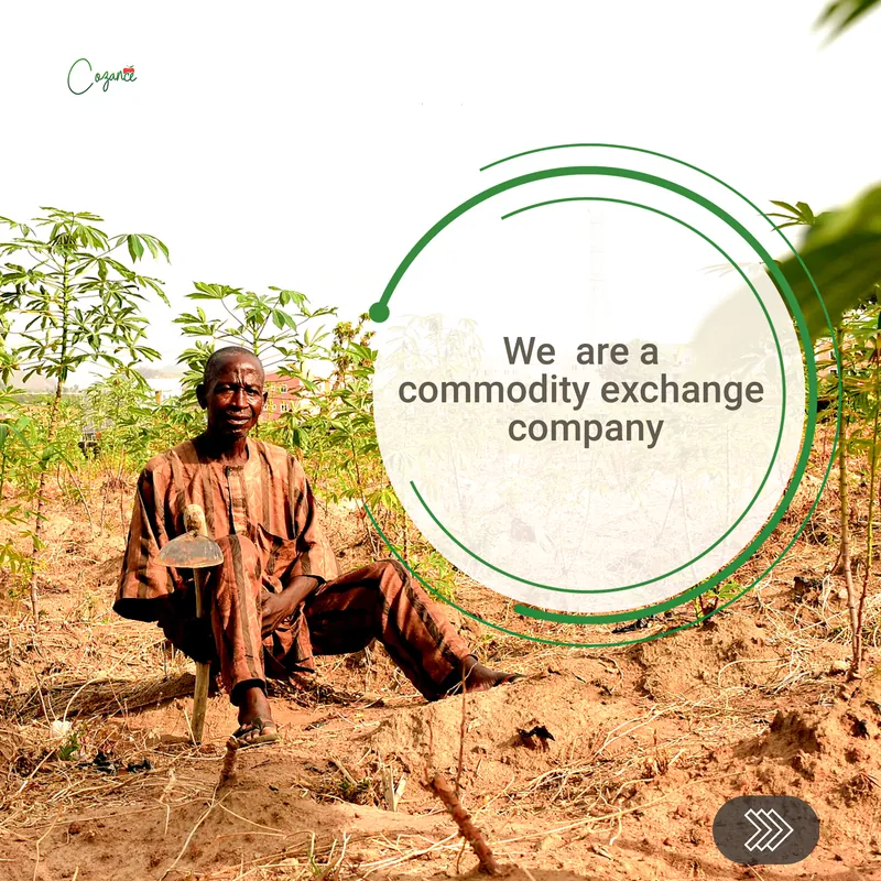 A carousel slide: we are a commodity exchange company