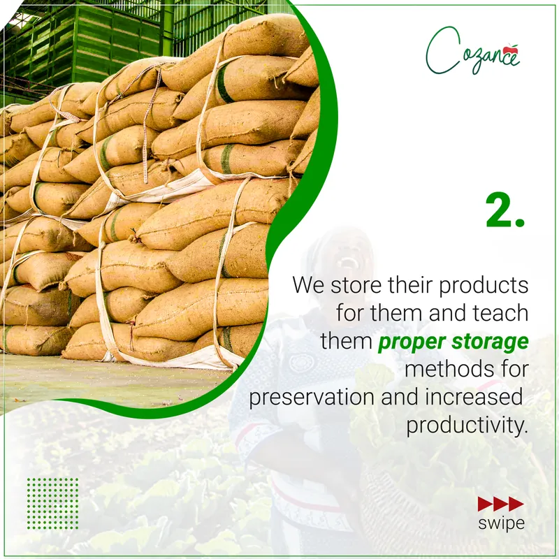 Step 2: storing produce and teaching preservation