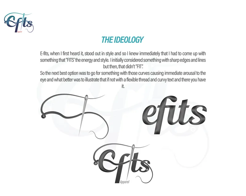 The Ideology sheet for the E-Fits logo