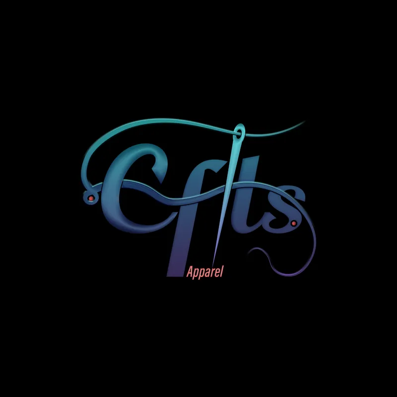 The E-Fits Apparel logo on black