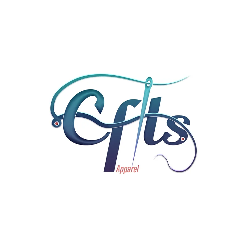 The E-Fits Apparel logo on white