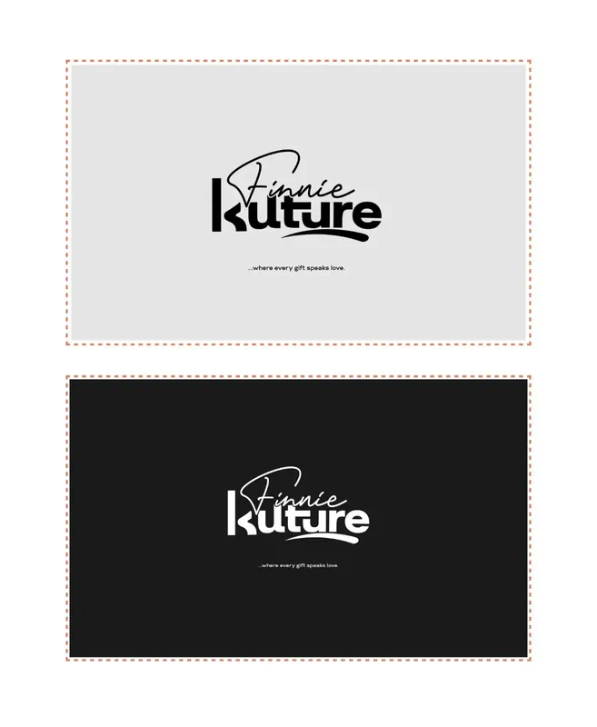 Brand design: Finnie Kulture logo lockups