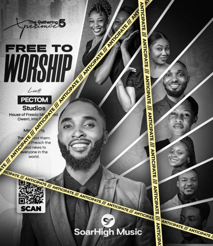 Flyer: Free to Worship: The Gathering Experience 5