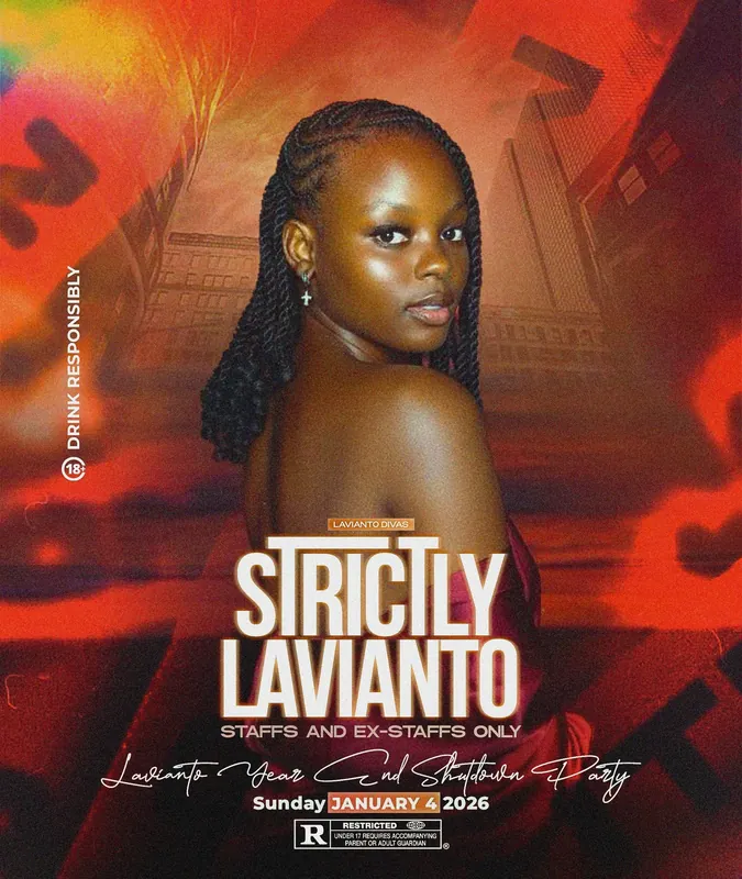 Flyer: Strictly Lavianto staff party